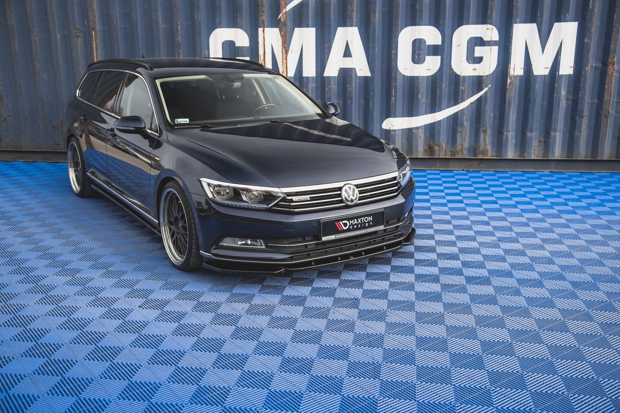 Maxton Design Front Ansatz V.1 für Volkswagen Passat B8 schwarz Hochglanz Maxton Design Front Ansatz V.1 für Volkswagen Passat B8 schwarz Hochglanz