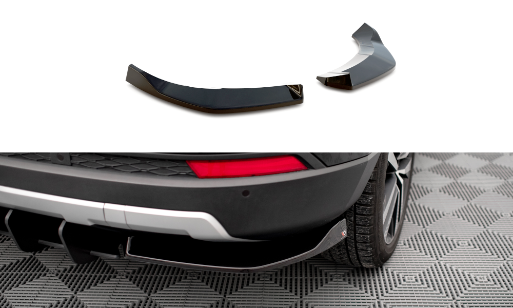 Maxton Design Heck Ansatz Flaps Diffusor für Seat Ateca Mk1 schwarz Hochglanz Maxton Design Heck Ansatz Flaps Diffusor für Seat Ateca Mk1 schwarz Hochglanz