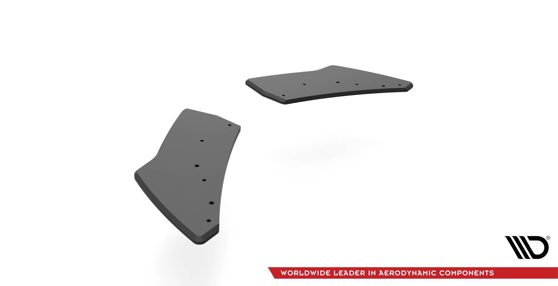 Maxton Design Street Pro Heck Ansatz Flaps Diffusor für Volkswagen Golf R Mk7