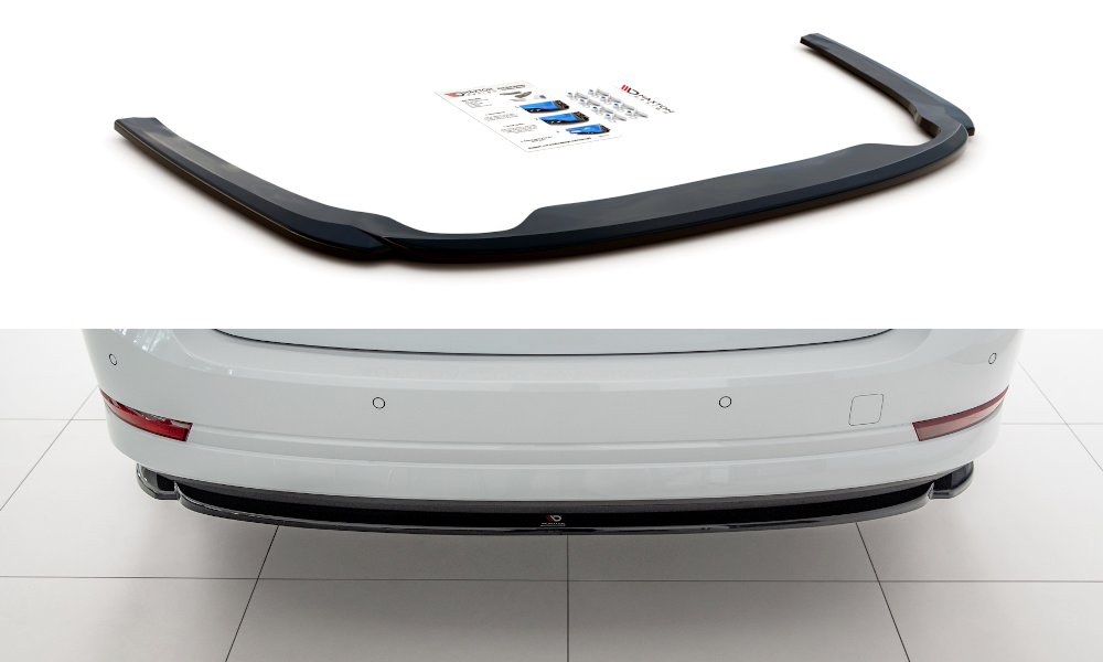 Maxton Design Mittlerer Diffusor Heck Ansatz für Skoda Octavia Mk4 schwarz Hochglanz Maxton Design Mittlerer Diffusor Heck Ansatz für Skoda Octavia Mk4 schwarz Hochglanz