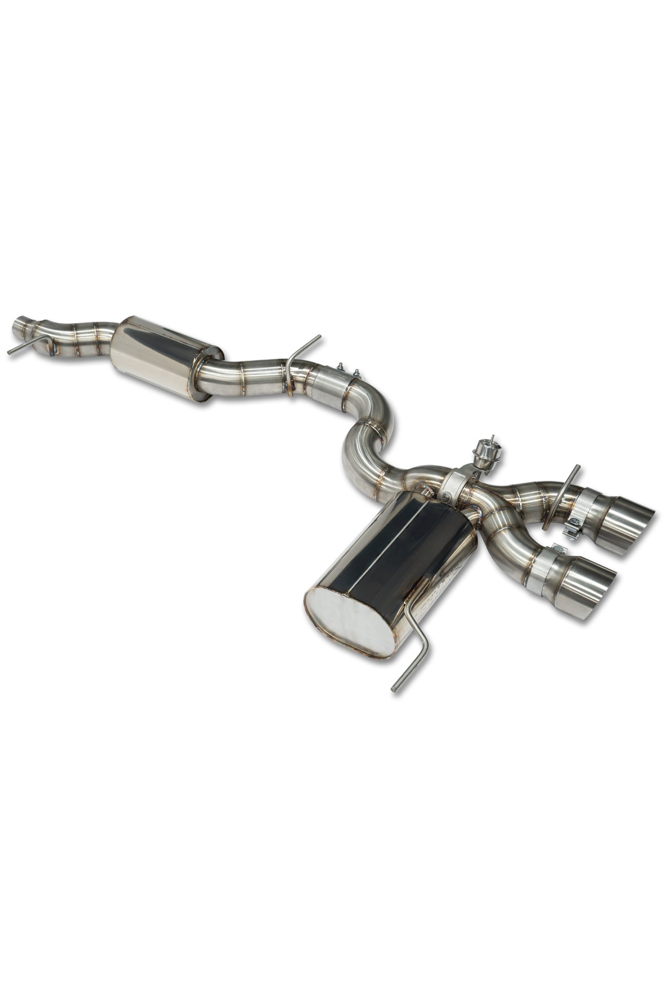 E-EXHAUST Silence 3.5 - Golf 5 R32 Auspuffanlage