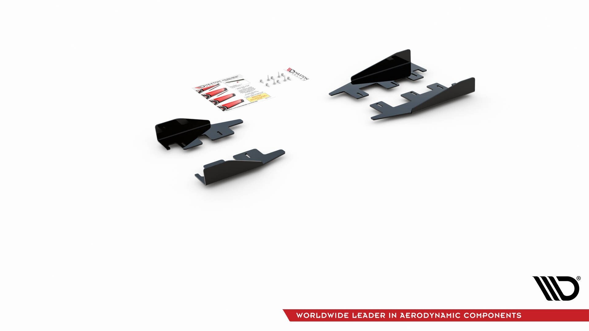 Maxton Design Side Flaps Volkswagen Golf GTI Mk6 schwarz Hochglanz