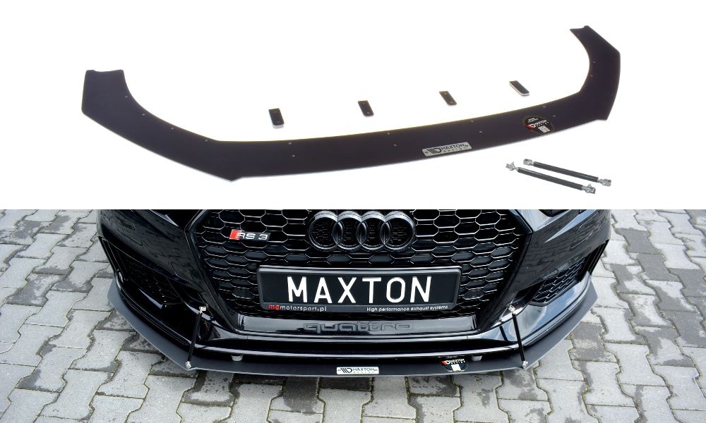 Maxton Design Front Sport Diffusor V.1 Audi RS3 8V FL Sportback