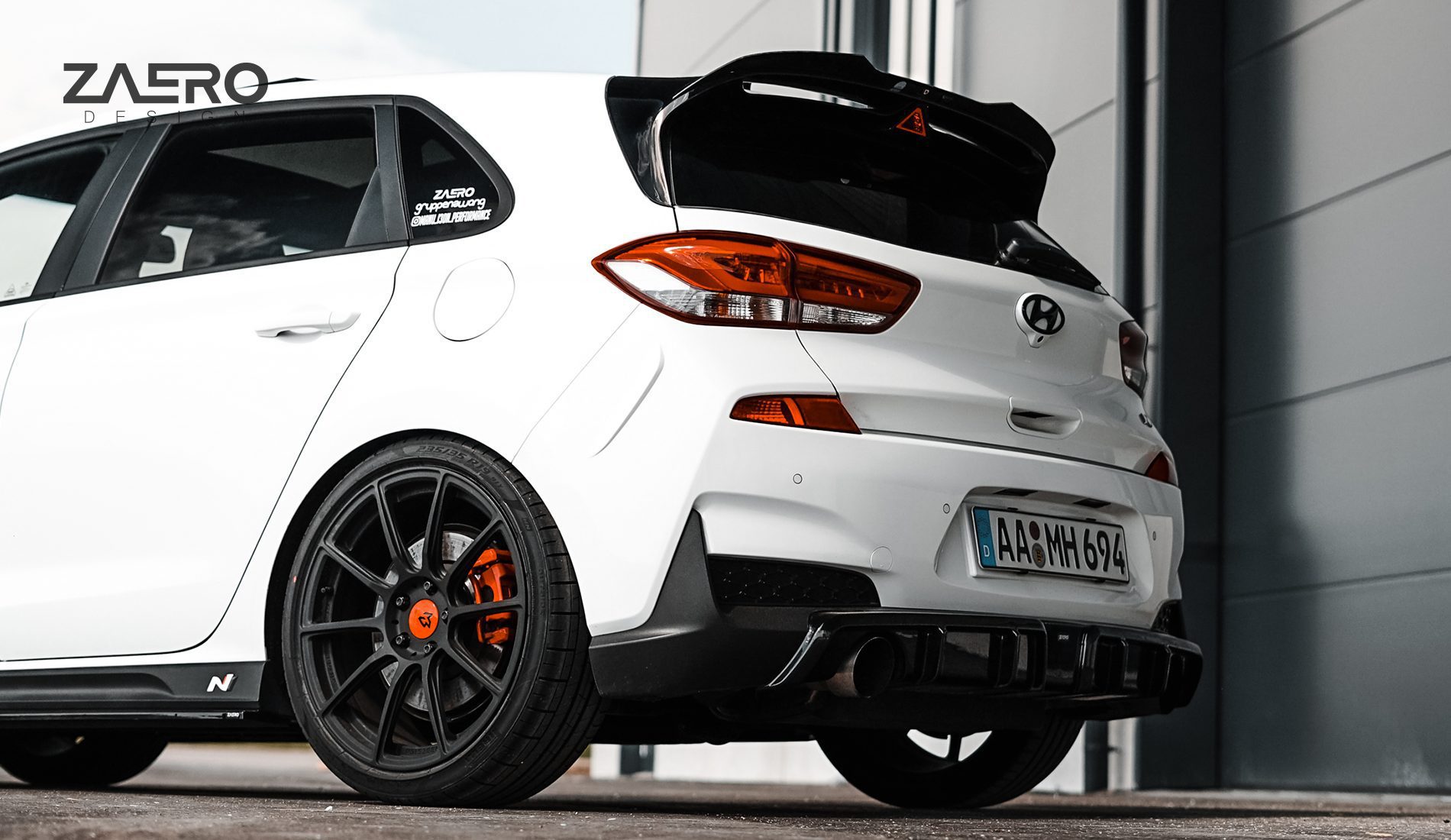 Zaero Design EVO-1 DIFFUSOR FÜR HYUNDAI I30N HATCHBACK