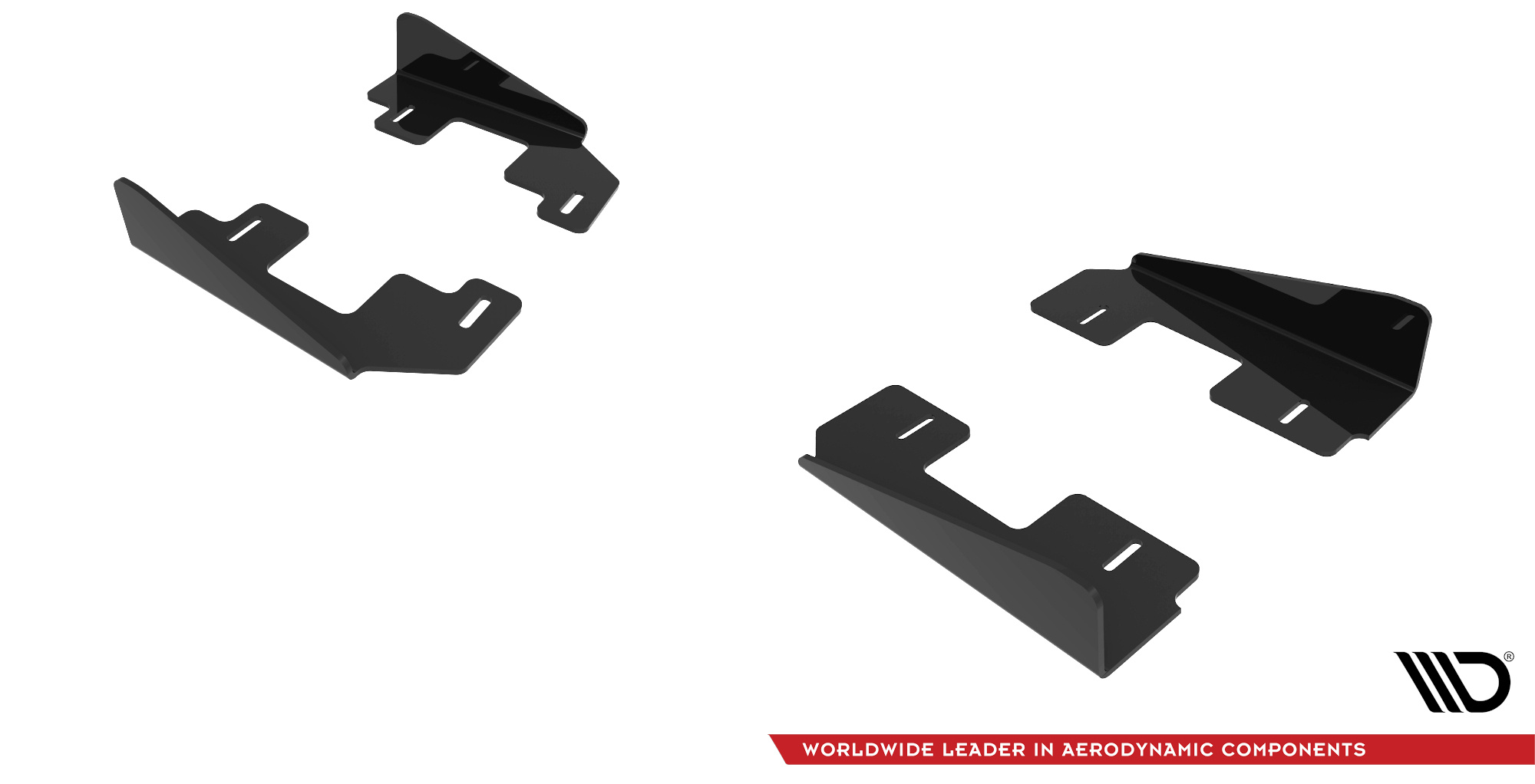 Maxton Design Side Flaps Audi S3/A3 S-Line 8Y schwarz Hochglanz