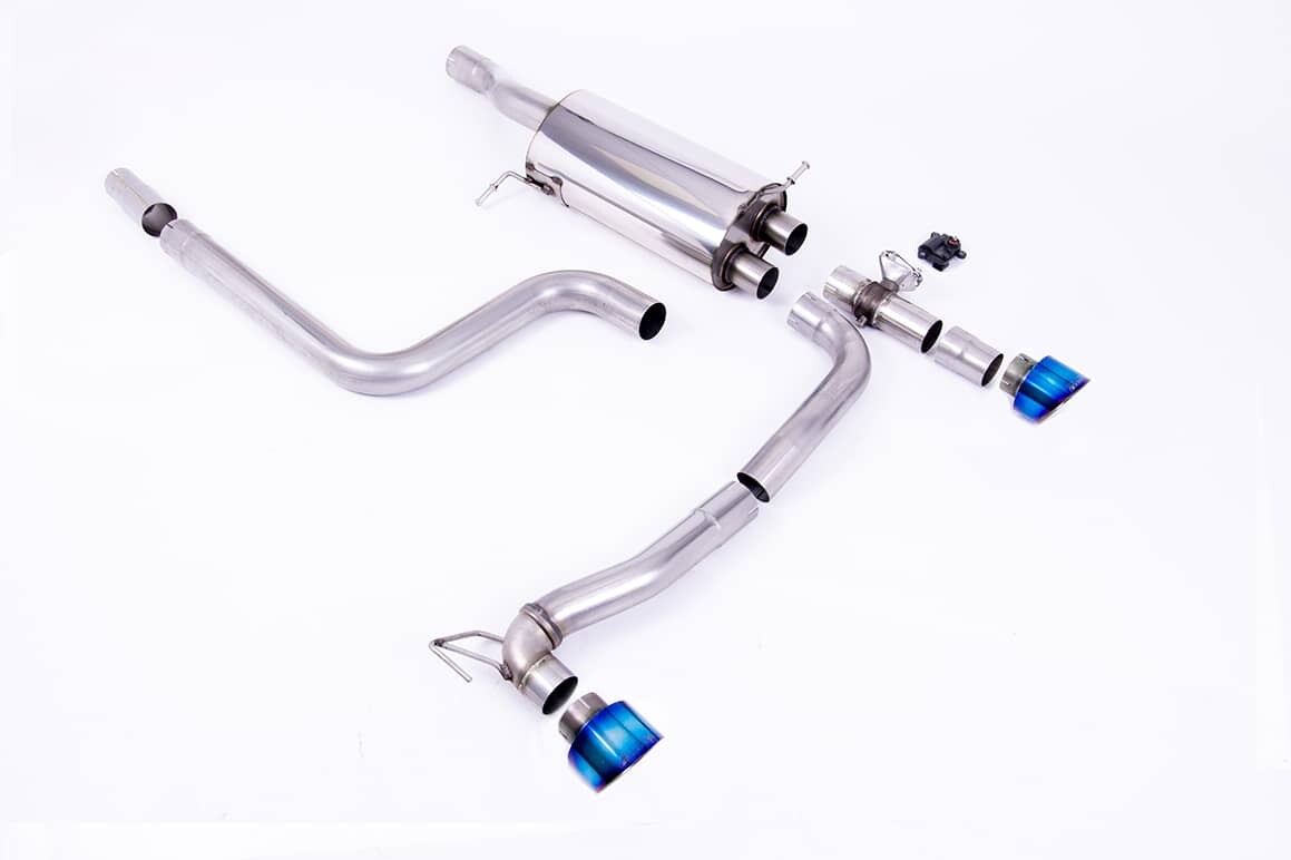 Milltek AGA | Ford Fiesta Mk8 & Mk8.5 ST 1.5 EcoBoost 200PS (Post Sept 2020 Models Only) | Burnt Titanium Maxton