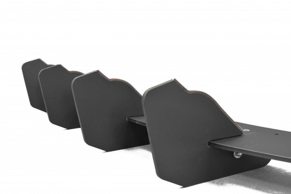 Maxton Design Diffusor Heck Ansatz für Heckschürze für SEAT LEON III FR Maxton Design Diffusor Heck Ansatz für Heckschürze für SEAT LEON III FR