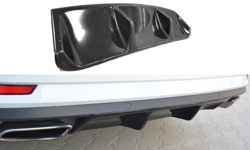 Maxton Design Diffusor Heck Ansatz für Skoda Superb Mk3 schwarz Hochglanz Maxton Design Diffusor Heck Ansatz für Skoda Superb Mk3 schwarz Hochglanz