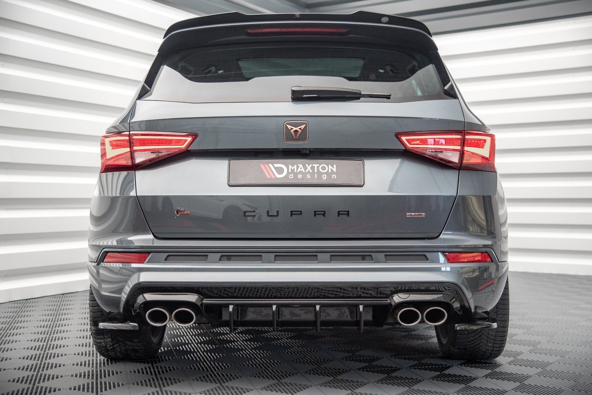 Maxton Design Spoiler CAP für Cupra Ateca schwarz Hochglanz Maxton Design Spoiler CAP für Cupra Ateca schwarz Hochglanz