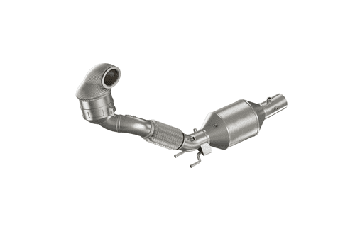 HJS Ø 76mm Vorderrohr / Downpipe mit Kat & OPF (Golf 8 GTI / Formentor)