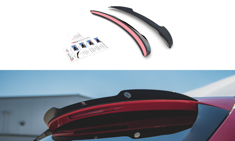 Maxton Design Spoiler CAP für Mercedes-Benz CLA Shooting Brake AMG-Line (X118) schwarz Hochglanz Maxton Design Spoiler CAP für Mercedes-Benz CLA Shooting Brake AMG-Line (X118) schwarz Hochglanz