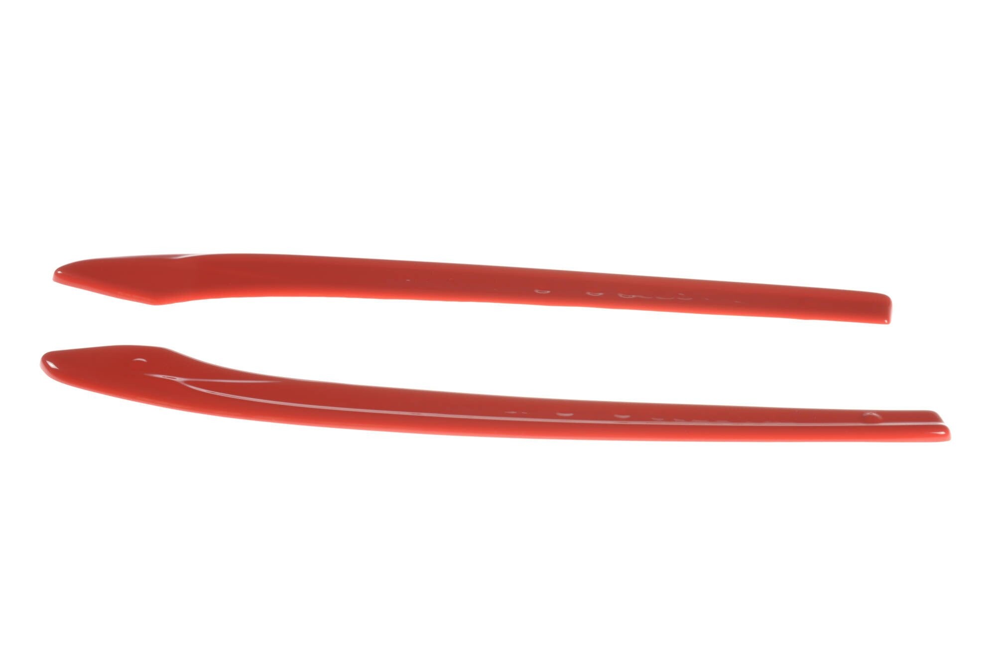 Maxton Design Heck Ansatz Flaps Diffusor V.2 für VW GOLF 7 R VARIANT FACELIFT  schwarz Hochglanz