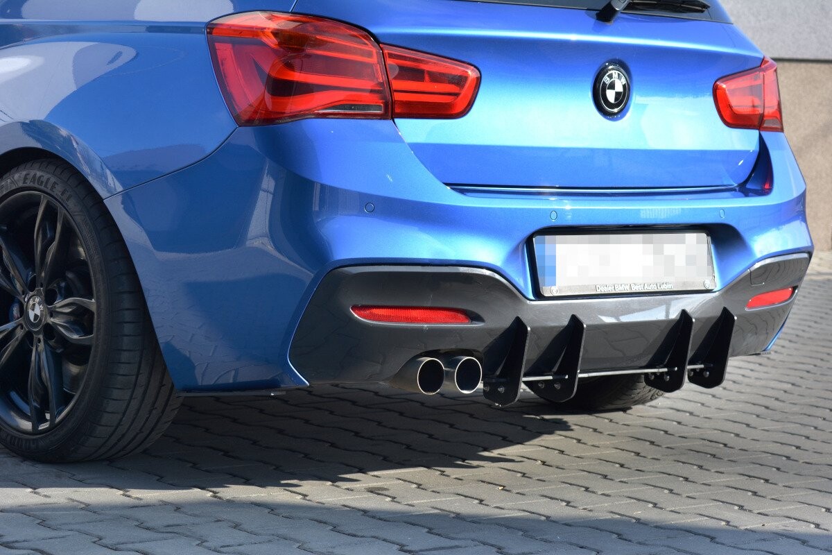 Maxton Design BMW 1er F20/F21 M-POWER FACELIFT - Diffusor Heck Ansatz für Heckschürze V.1 Maxton Design BMW 1er F20/F21 M-POWER FACELIFT - Diffusor Heck Ansatz für Heckschürze V.1