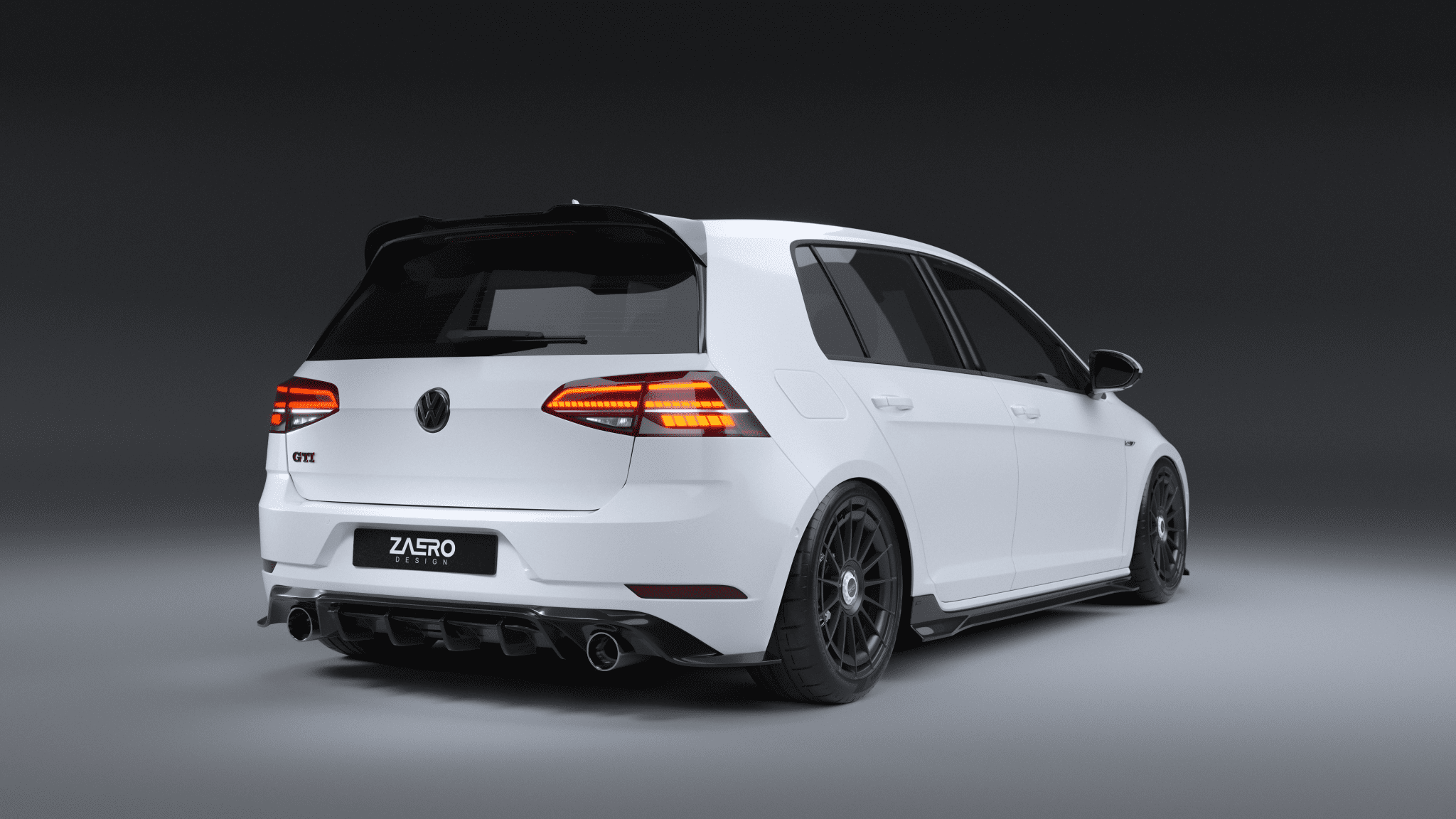 Zaero Design EVO-1 SEITENSCHWELLER FÜR VW GOLF 7 (VORFACELIFT & FACELIFT)