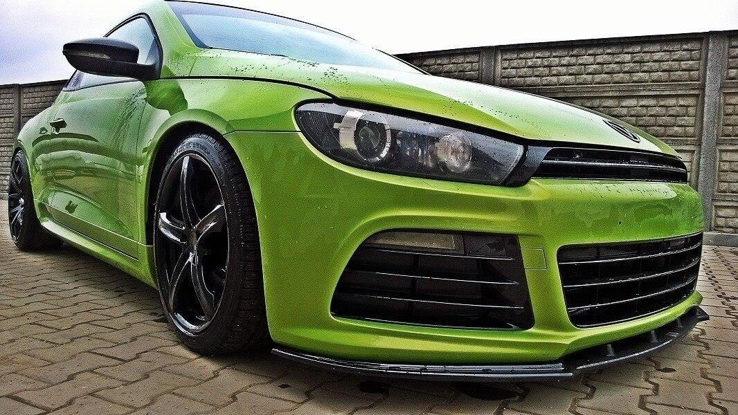 Maxton Design Front Ansatz für VW SCIROCCO R schwarz Hochglanz Maxton Design Front Ansatz für VW SCIROCCO R schwarz Hochglanz
