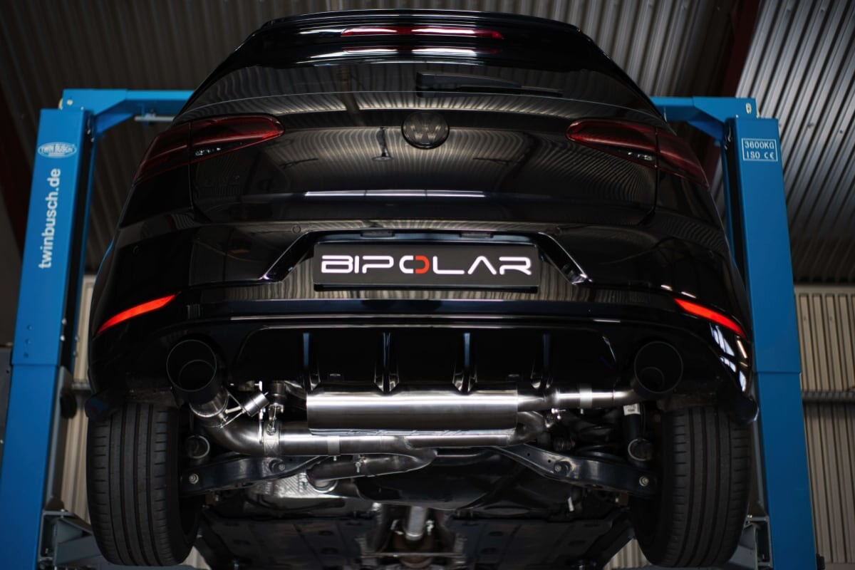 VW Golf 7 GTI TCR DNUC Klappenauspuff Grail / Bipolar Exhaust