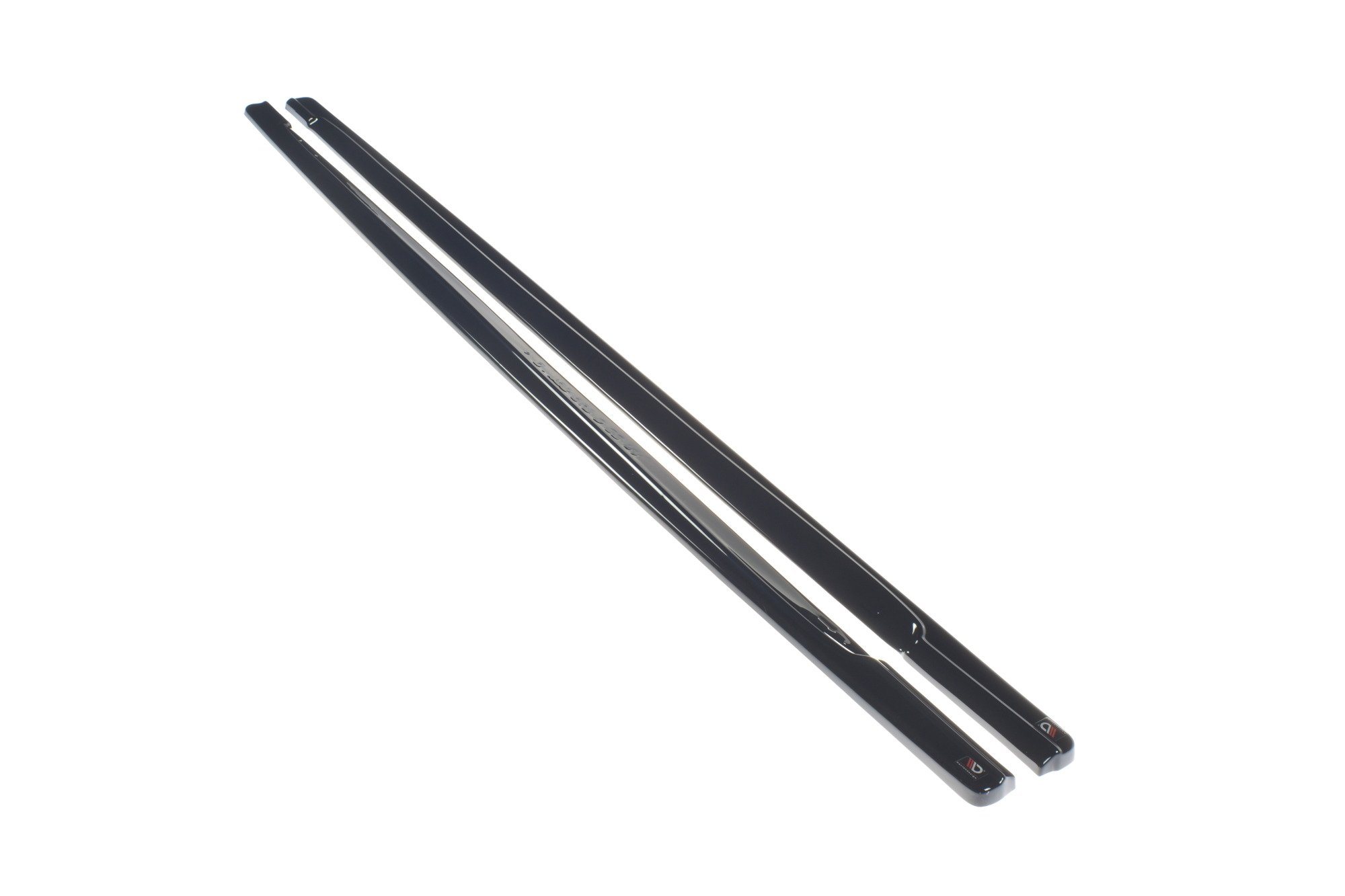 Maxton Design Seitenschweller Ansatz für VW GOLF 6 GTI/ GTD schwarz Hochglanz