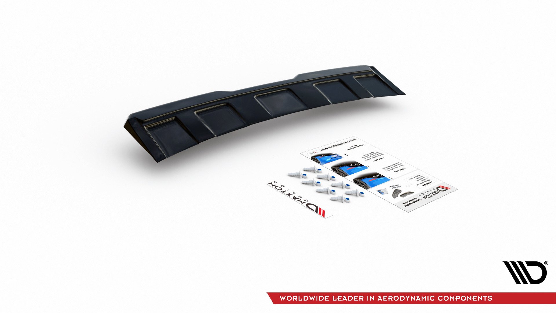 Maxton Design Mittlerer Diffusor Heck Ansatz für Skoda Kodiaq RS schwarz Hochglanz Maxton Design Mittlerer Diffusor Heck Ansatz für Skoda Kodiaq RS schwarz Hochglanz
