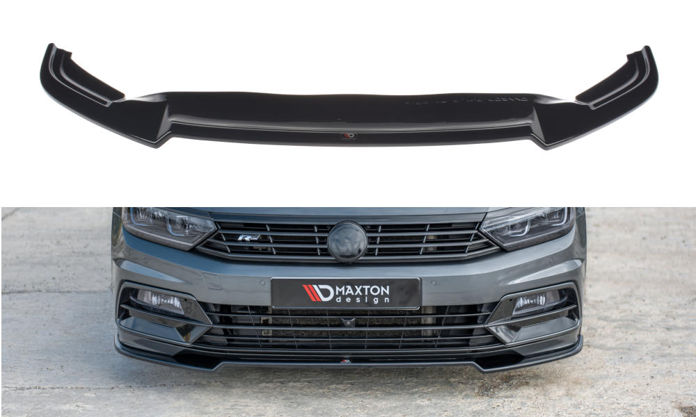 Maxton Design Front Ansatz V.2 für Volkswagen Passat R-Line B8 schwarz Hochglanz Maxton Design Front Ansatz V.2 für Volkswagen Passat R-Line B8 schwarz Hochglanz