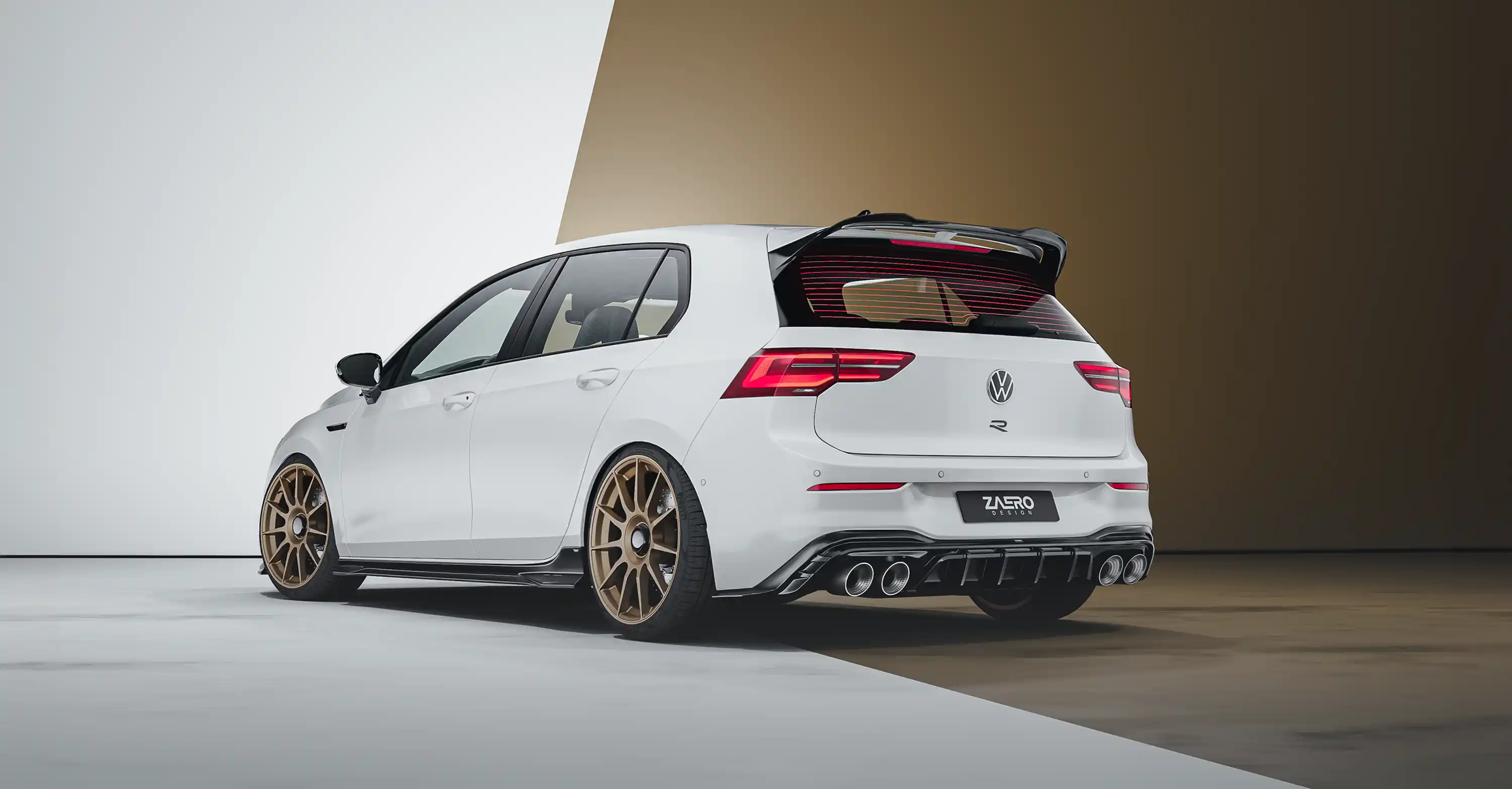EVO-1 Heckspoiler für VW Golf 8 Clubsport & R