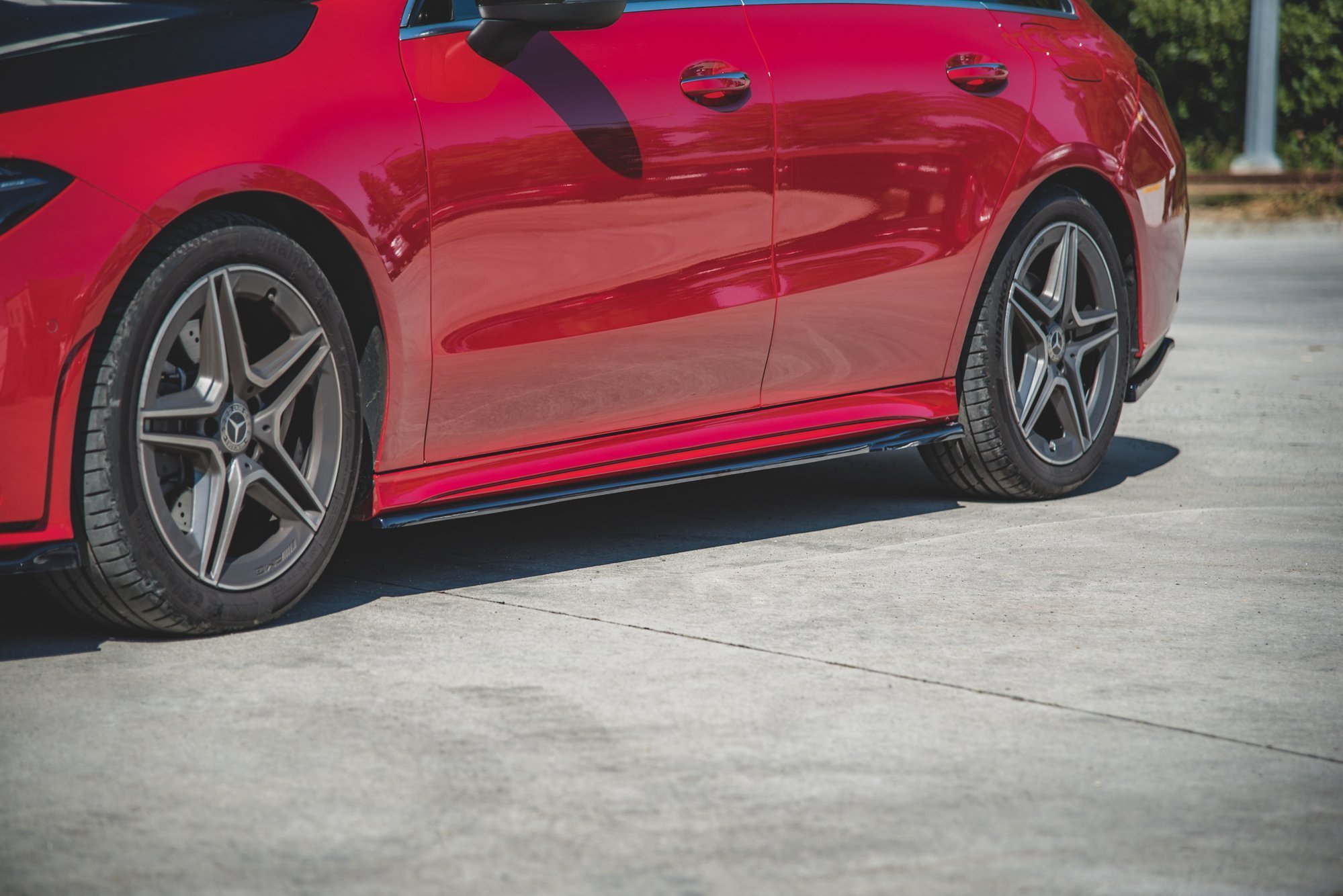 Maxton Design Seitenschweller Ansatz für Mercedes-Benz CLA AMG-Line C118 schwarz Hochglanz Maxton Design Seitenschweller Ansatz für Mercedes-Benz CLA AMG-Line C118 schwarz Hochglanz