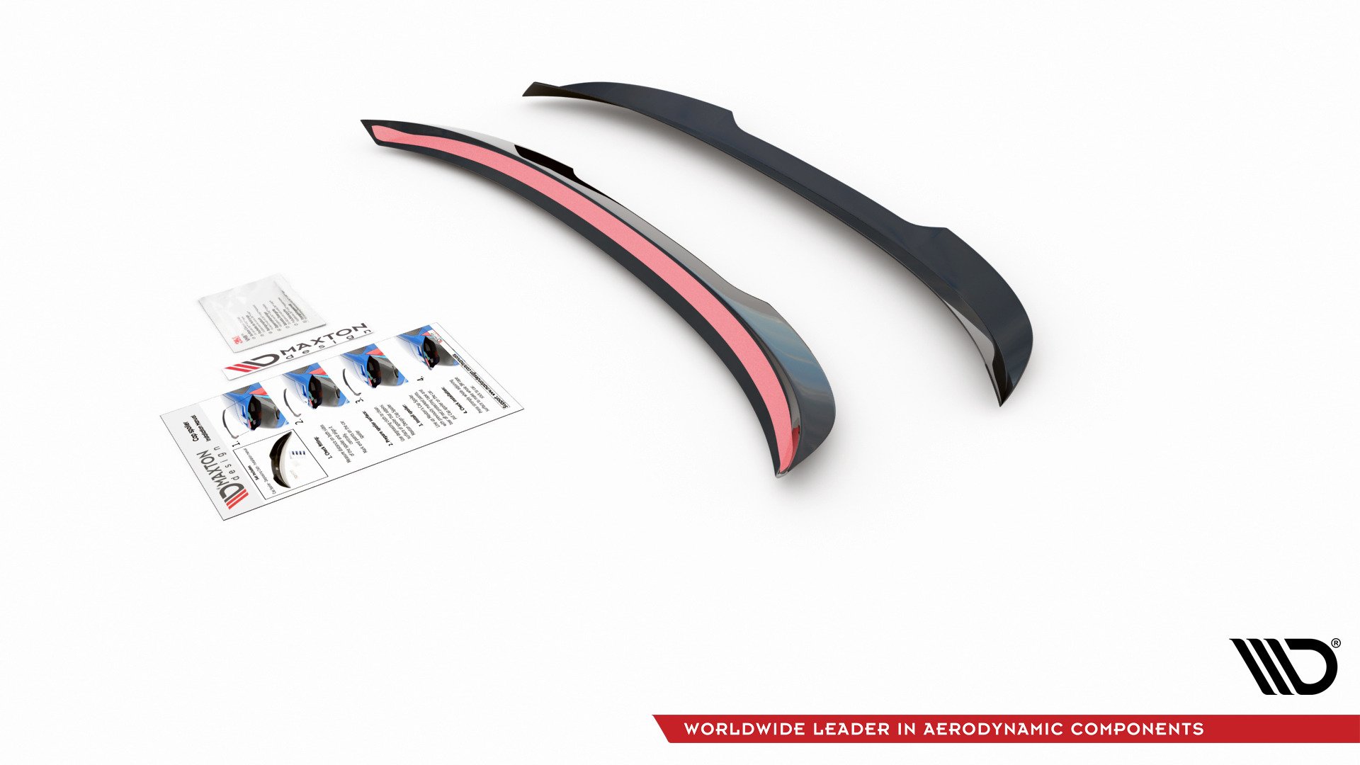 Maxton Design Spoiler CAP für Skoda Octavia Standard / RS Mk4 Combi schwarz Hochglanz