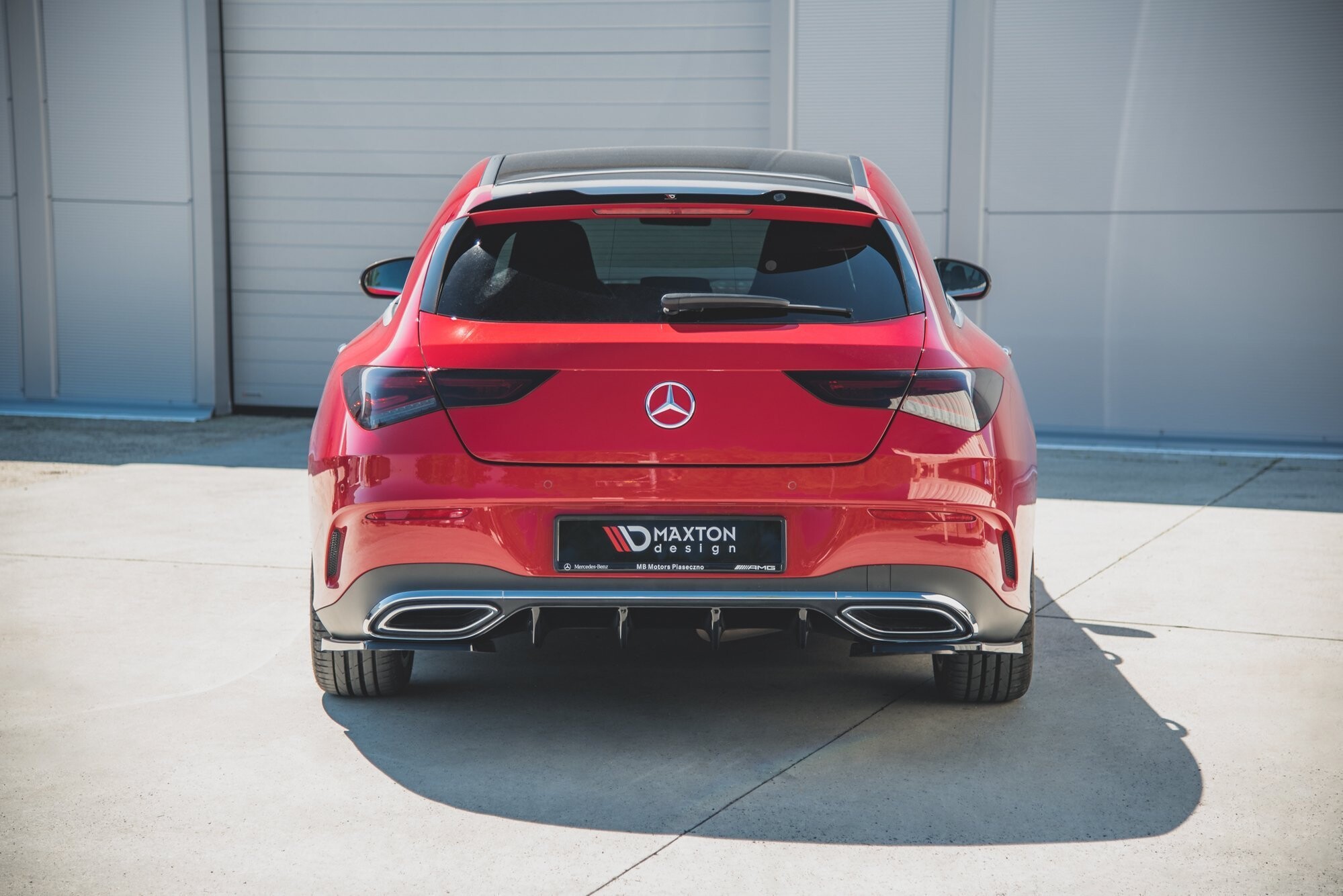 Maxton Design Diffusor Heck Ansatz für Mercedes-Benz CLA Shooting Brake AMG-Line X118 schwarz Hochglanz Maxton Design Diffusor Heck Ansatz für Mercedes-Benz CLA Shooting Brake AMG-Line X118 schwarz Hochglanz