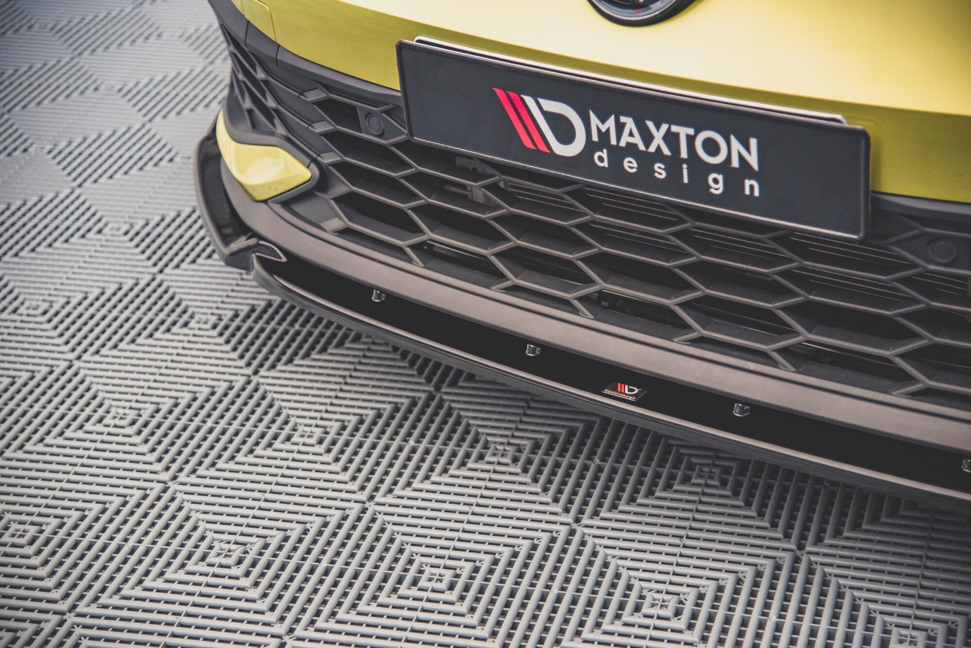 Maxton Design Front Ansatz V.1 +Flaps für Volkswagen Golf 8 GTI Clubsport Maxton Design Front Ansatz V.1 +Flaps für Volkswagen Golf 8 GTI Clubsport