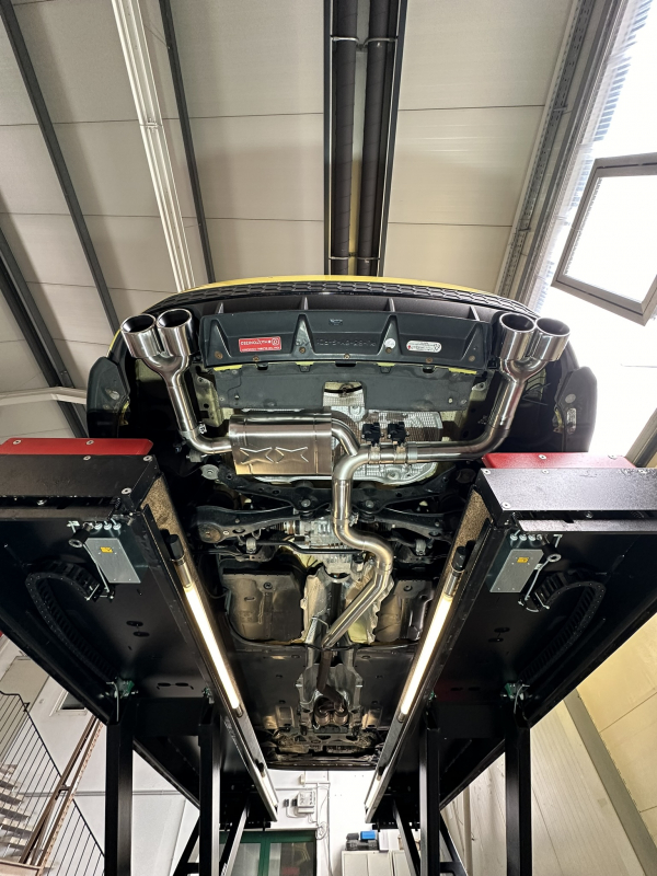 DTH REAPER V4 Audi S3 8Y GY Klappenauspuff 