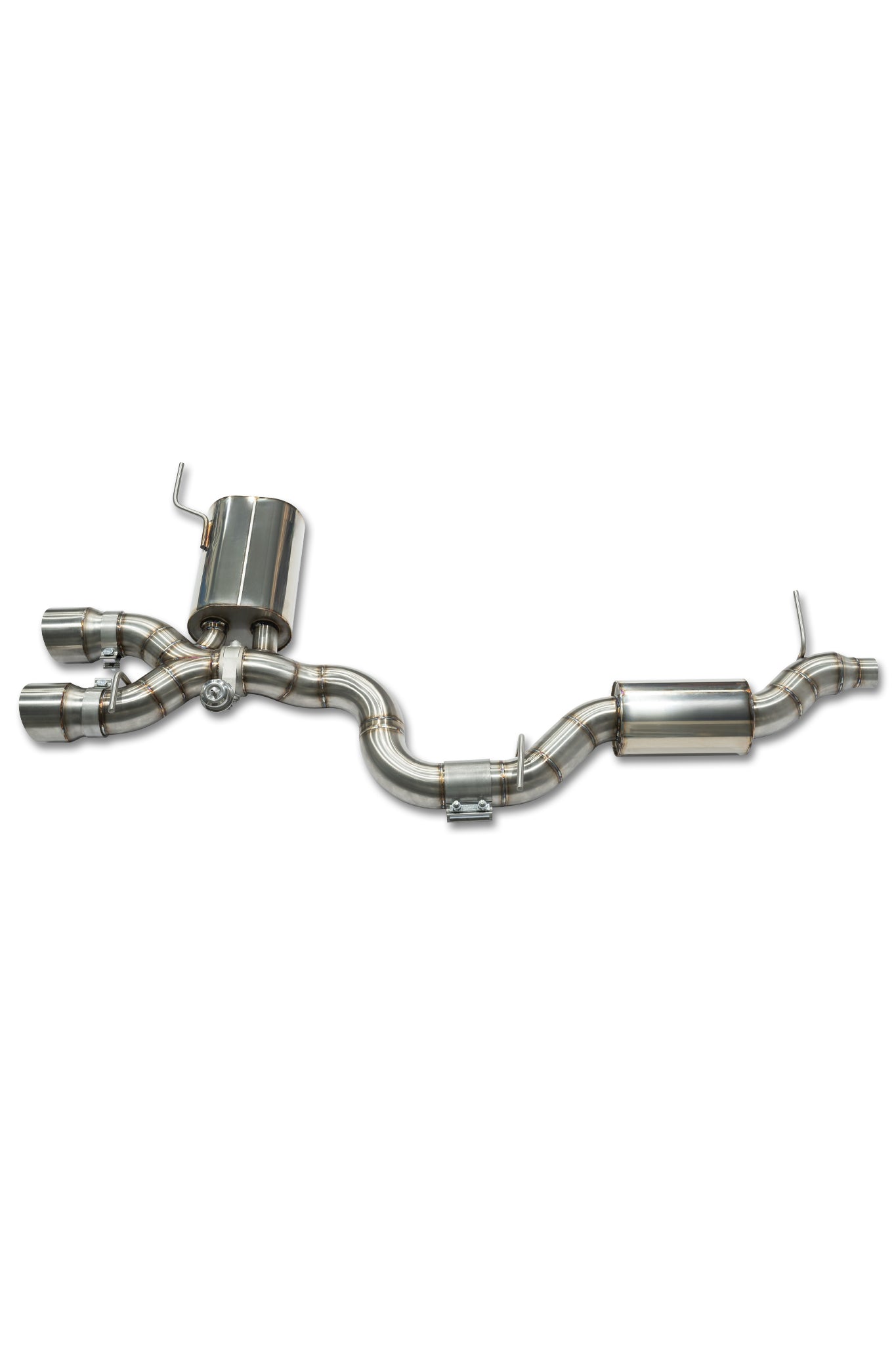 E-EXHAUST Silence 3.5 - Golf 5 R32 Auspuffanlage