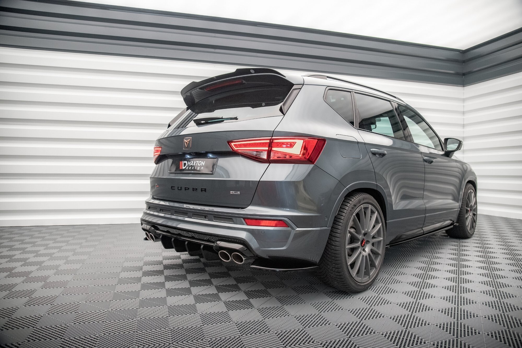 Maxton Design Spoiler CAP für Cupra Ateca schwarz Hochglanz Maxton Design Spoiler CAP für Cupra Ateca schwarz Hochglanz