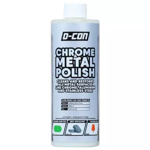 D CON CHROME & METAL POLISH METALL CHROM POLITUR
