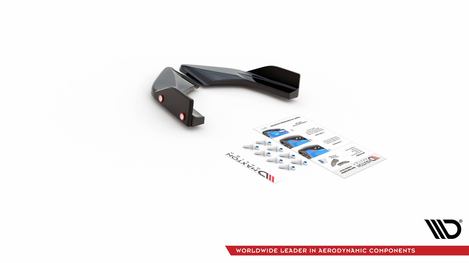 Maxton Design Heck Ansatz Flaps Diffusor V.2 +Flaps für Volkswagen Golf 8 GTI Maxton Design Heck Ansatz Flaps Diffusor V.2 +Flaps für Volkswagen Golf 8 GTI