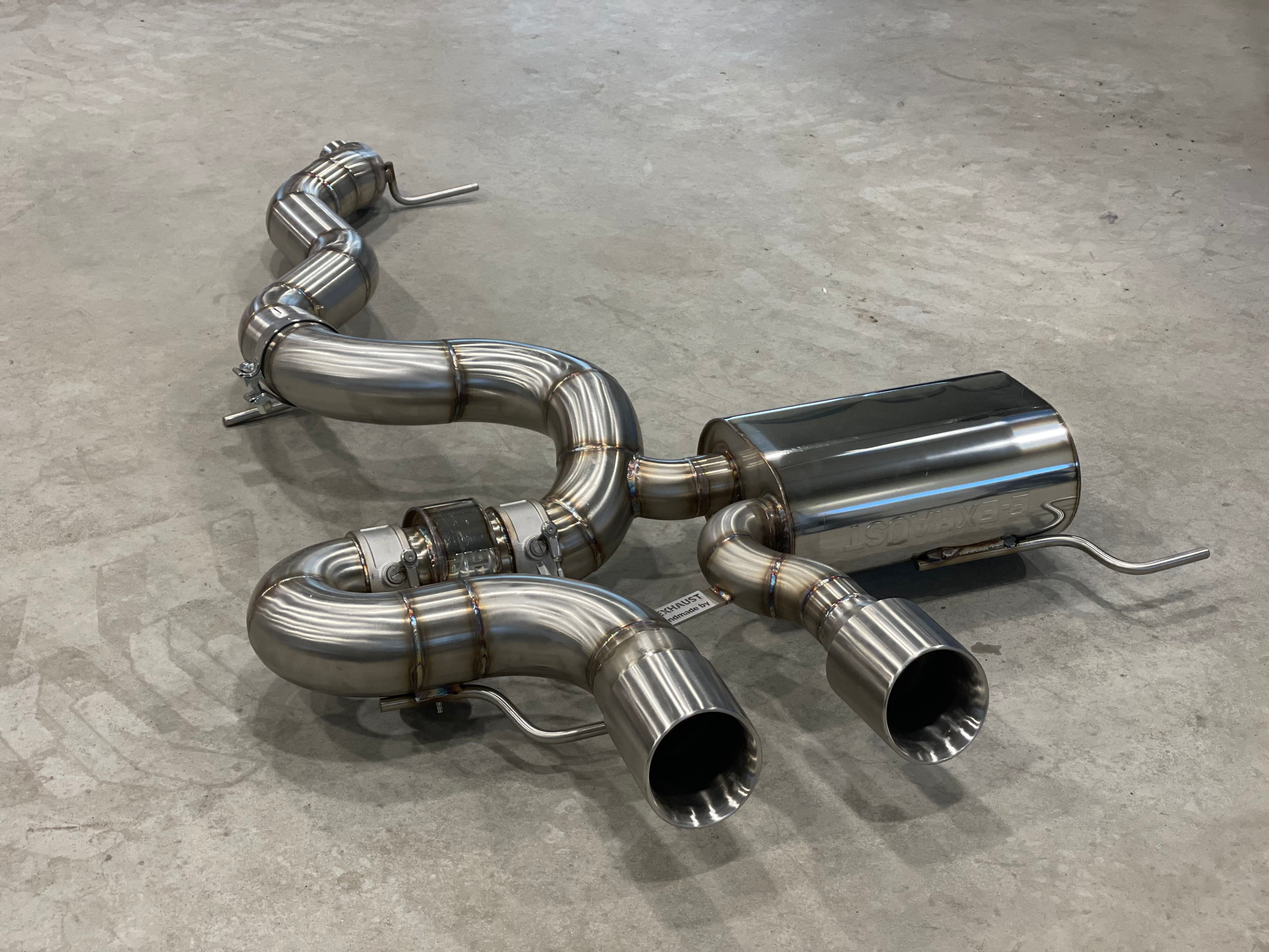 E-EXHAUST Silence 3.5 - Golf 6 R Auspuffanlage