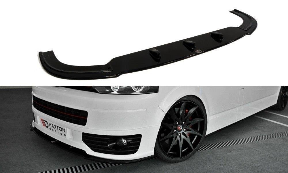 Maxton Design Front Ansatz für VW T5 SPORTLINE schwarz Hochglanz Maxton Design Front Ansatz für VW T5 SPORTLINE schwarz Hochglanz