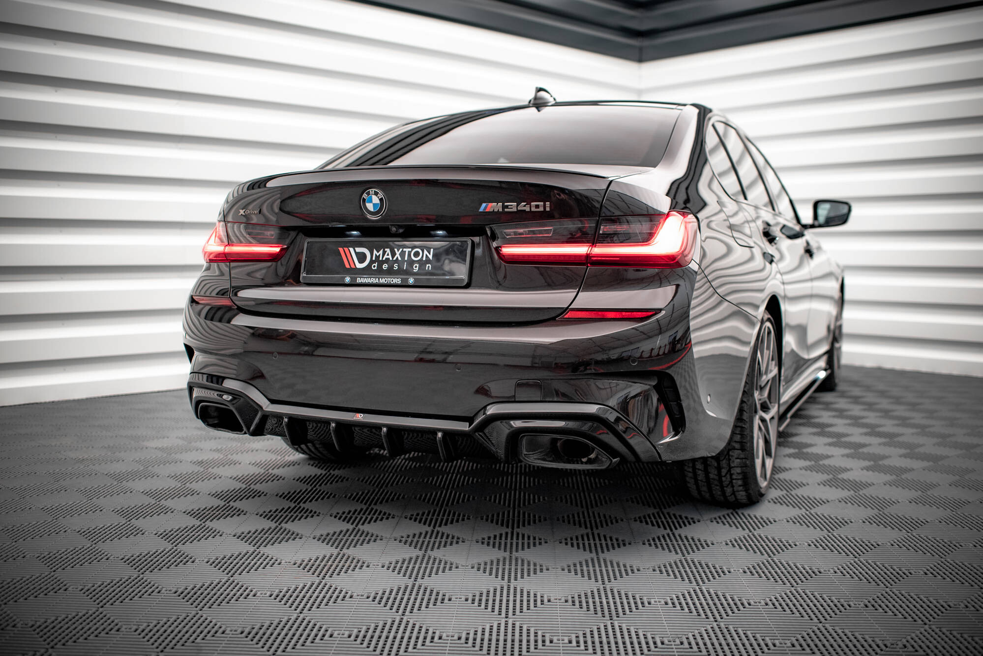 Maxton Design Diffusor Heck Ansatz für BMW M340i G20 / G21 Maxton Design Diffusor Heck Ansatz für BMW M340i G20 / G21