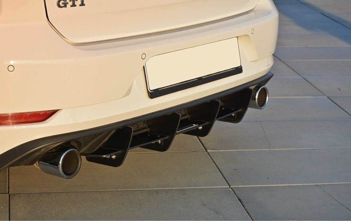 Maxton Design Heck Ansatz Diffusor Heckschürze für VW GOLF 7 GTI FL Maxton Design Heck Ansatz Diffusor Heckschürze für VW GOLF 7 GTI FL