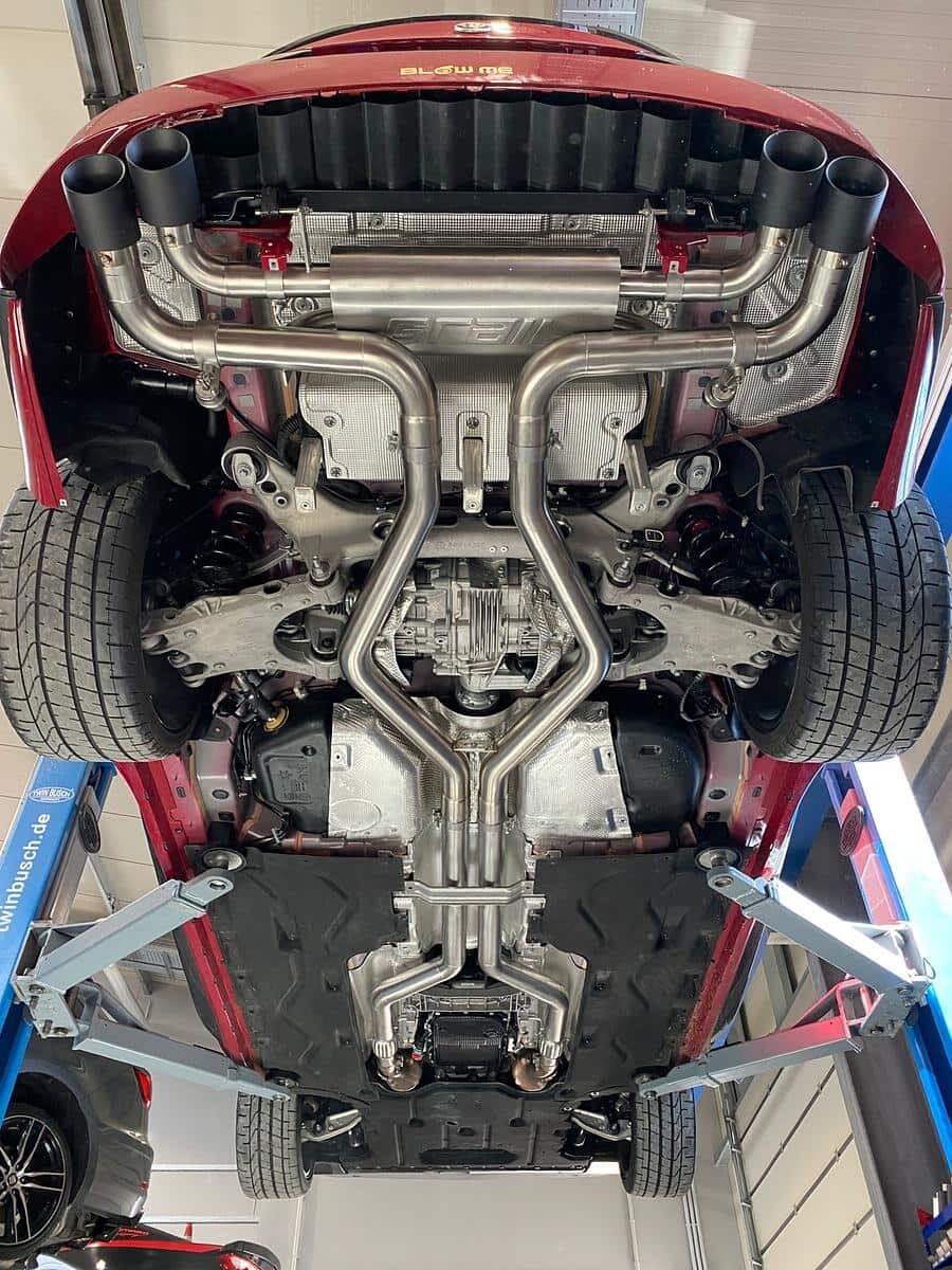 GRAIL Auspuffanlage Alfa Romeo Giulia Quadrifoglio