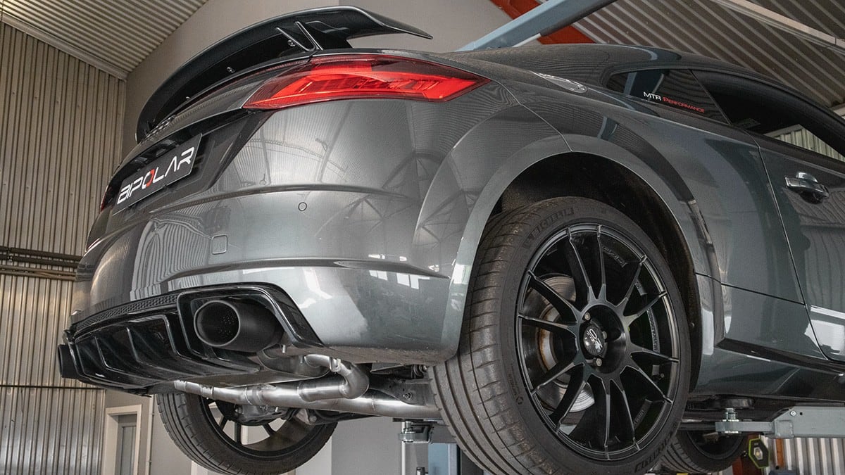 Audi TT RS DAZA Klappenauspuff Grail / Bipolar Exhaust
