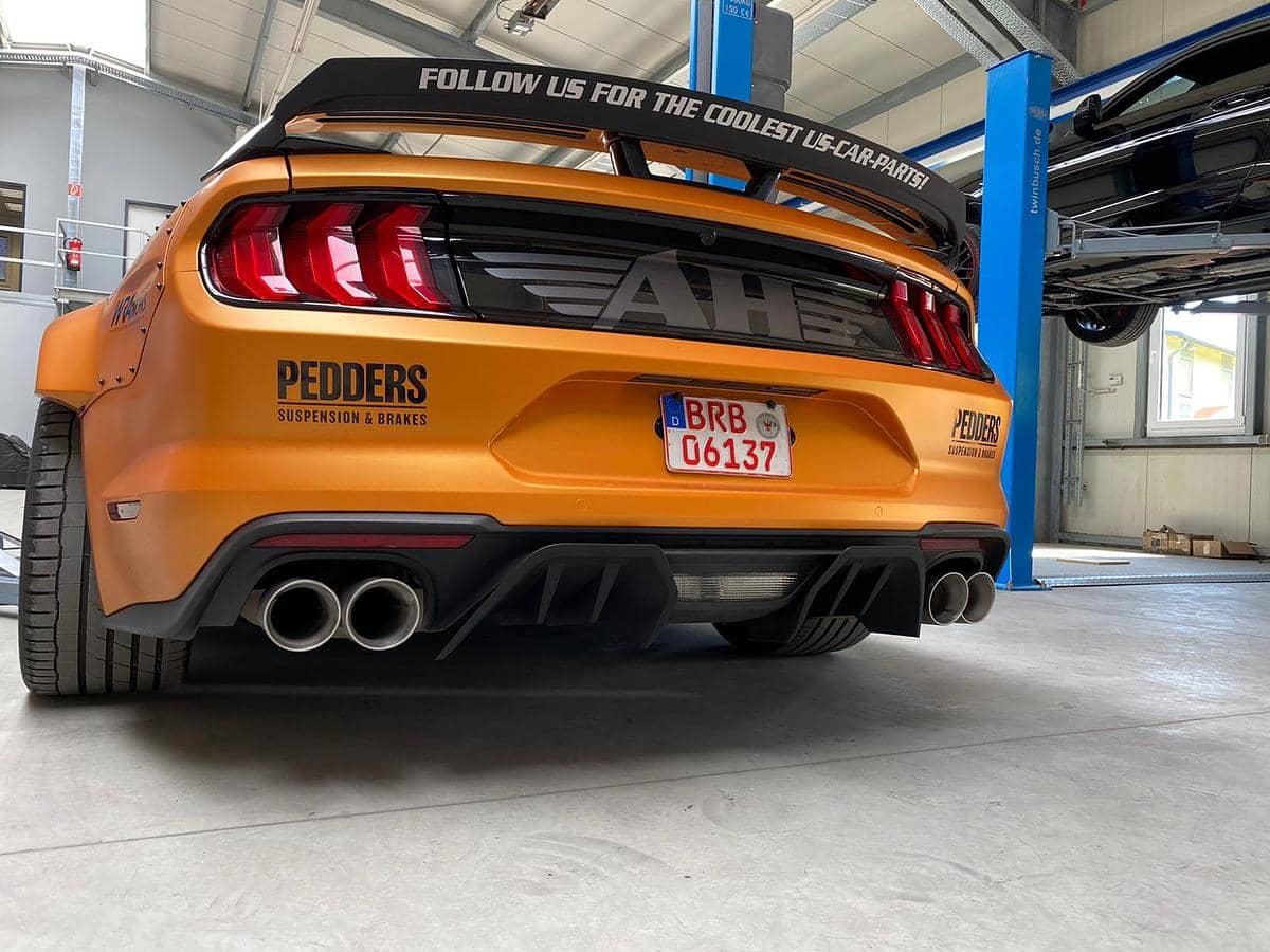 Endrohre doppelwandig Edelstahl - Plug & Play (18-22 Mustang GT) Endrohre doppelwandig Edelstahl - Plug & Play (18-22 Mustang GT)