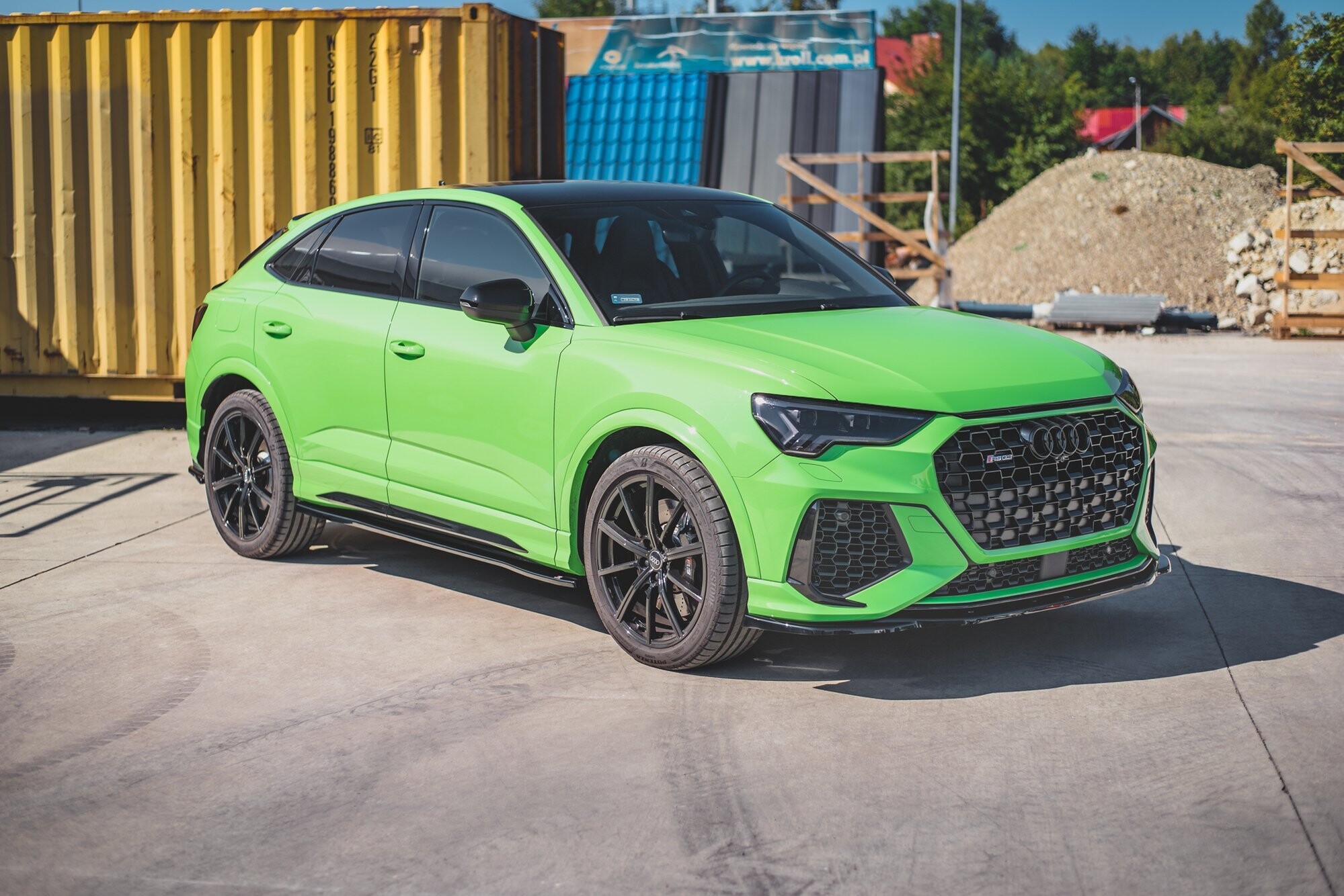 Maxton Design Front Ansatz V.2 für Audi RSQ3 F3 schwarz Hochglanz Maxton Design Front Ansatz V.2 für Audi RSQ3 F3 schwarz Hochglanz