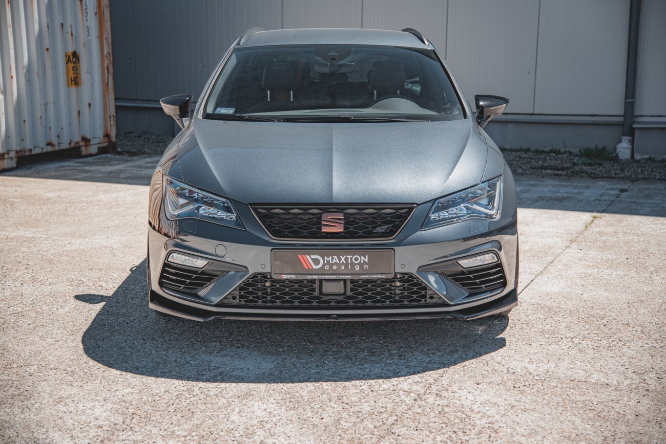 Maxton Design Cup Spoilerlippe Front Ansatz V.7 für Seat Leon Cupra / FR Mk3 FL Maxton Design Cup Spoilerlippe Front Ansatz V.7 für Seat Leon Cupra / FR Mk3 FL