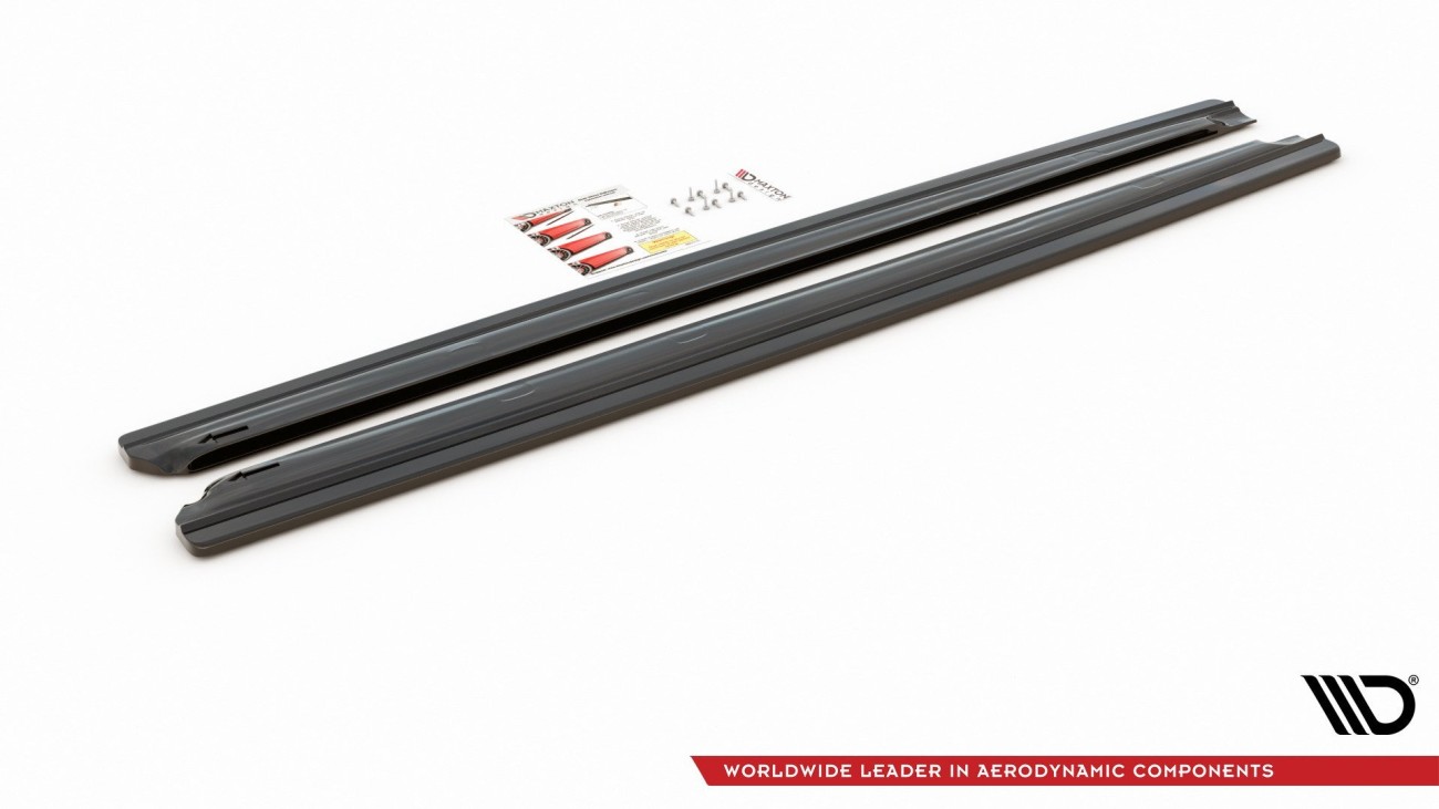 Maxton Design Seitenschweller Ansatz Cup Leisten für Seat Leon Cupra / FR SC Mk3 / Mk3 FL schwarz Hochglanz Maxton Design Seitenschweller Ansatz Cup Leisten für Seat Leon Cupra / FR SC Mk3 / Mk3 FL schwarz Hochglanz