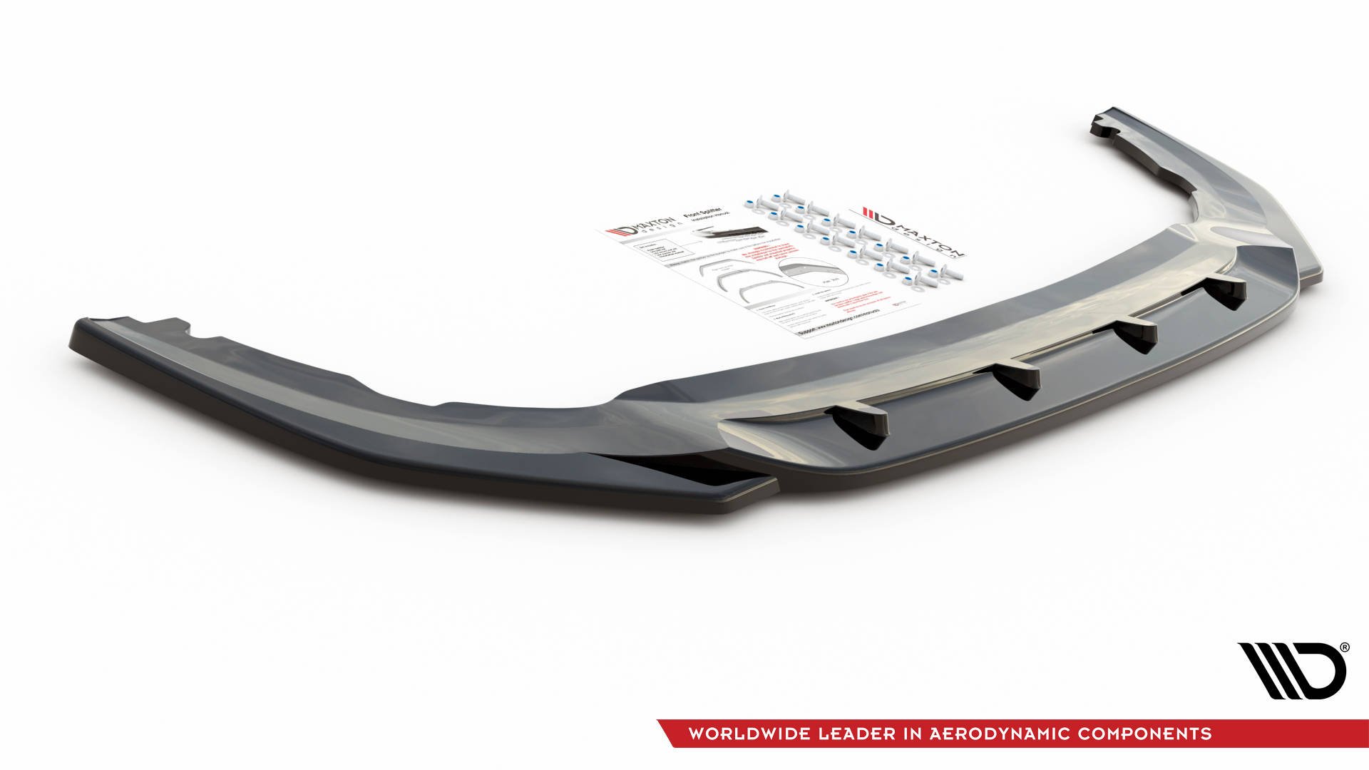 Maxton Design Front Ansatz V.2 für Volkswagen Golf 8 GTI Clubsport schwarz Hochglanz Maxton Design Front Ansatz V.2 für Volkswagen Golf 8 GTI Clubsport schwarz Hochglanz
