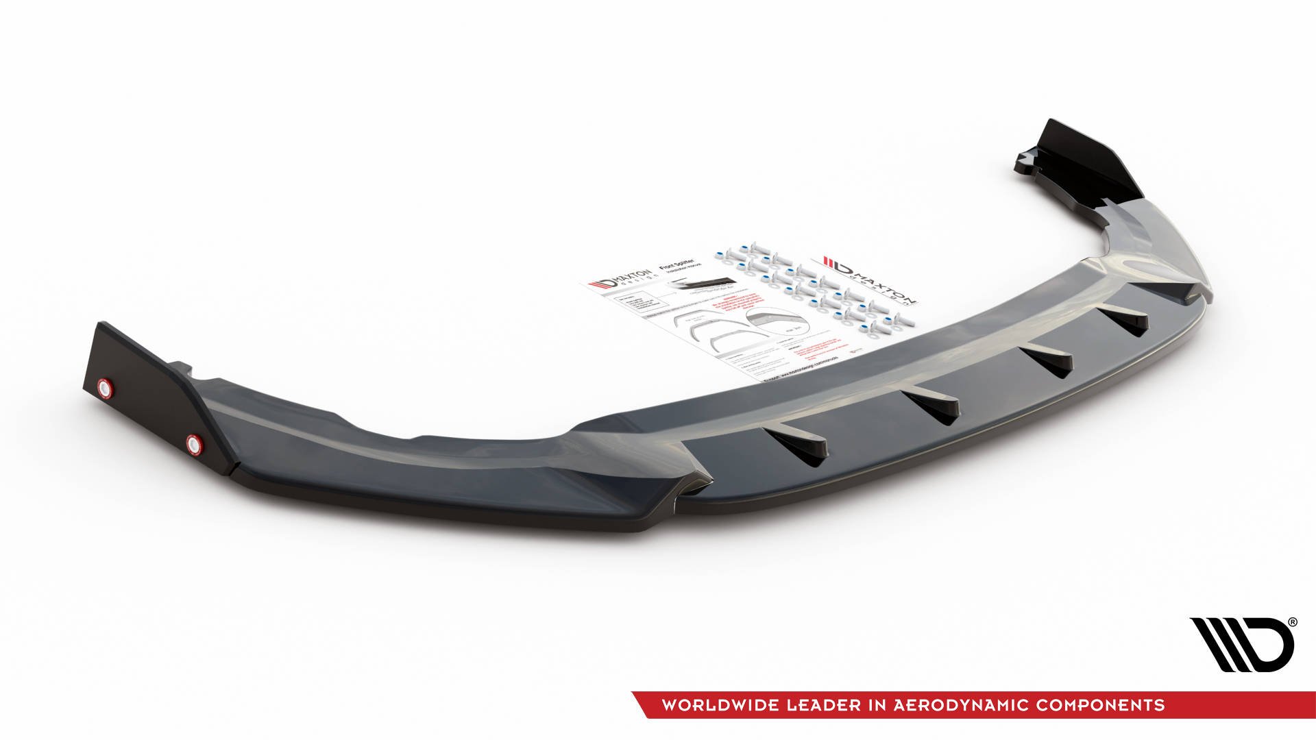 Maxton Design Front Ansatz V.1 +Flaps für Volkswagen Golf 8 GTI Clubsport Maxton Design Front Ansatz V.1 +Flaps für Volkswagen Golf 8 GTI Clubsport