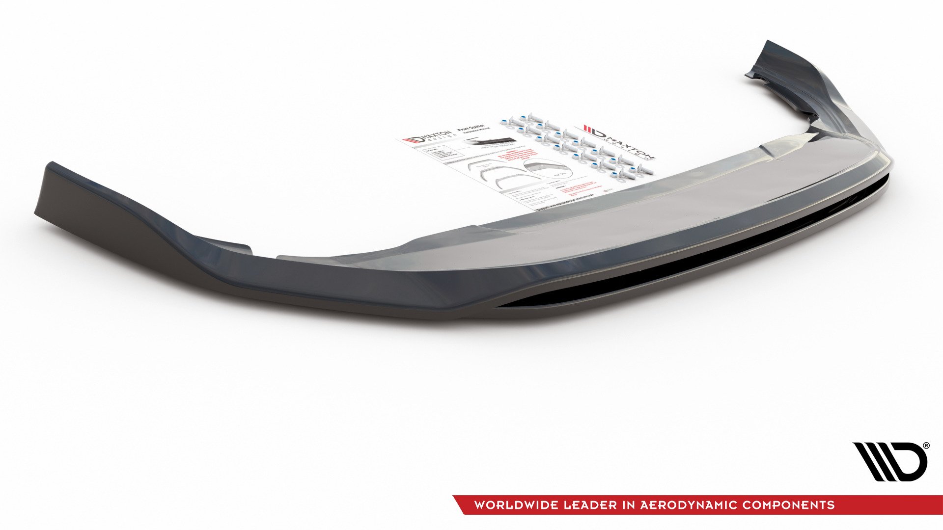 Maxton Design Front Ansatz V.2 für VW Golf 8 schwarz Hochglanz Maxton Design Front Ansatz V.2 für VW Golf 8 schwarz Hochglanz