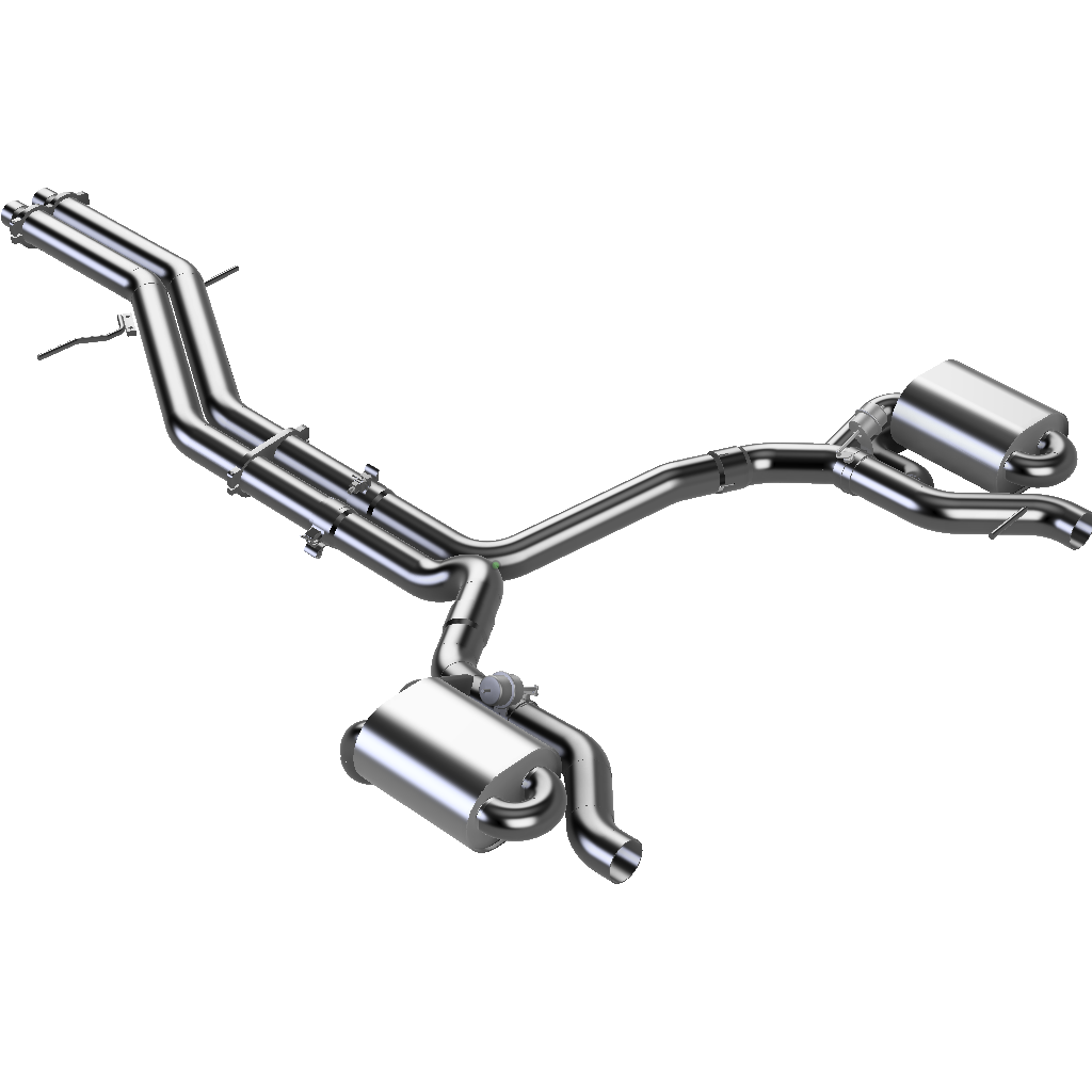 E-EXHAUST Silence 3.0 - Audi S6 4G Auspuffanlage