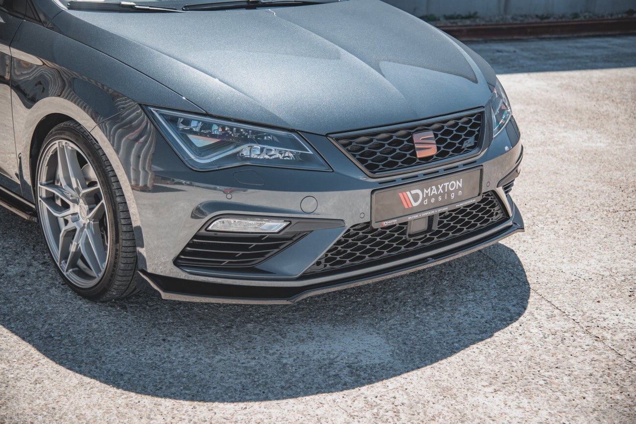 Maxton Design Cup Spoilerlippe Front Ansatz V.7 für Seat Leon Cupra / FR Mk3 FL Maxton Design Cup Spoilerlippe Front Ansatz V.7 für Seat Leon Cupra / FR Mk3 FL
