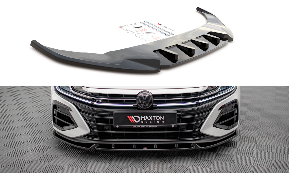 Maxton Design Front Ansatz V.2 für Volkswagen Arteon R schwarz Hochglanz Maxton Design Front Ansatz V.2 für Volkswagen Arteon R schwarz Hochglanz