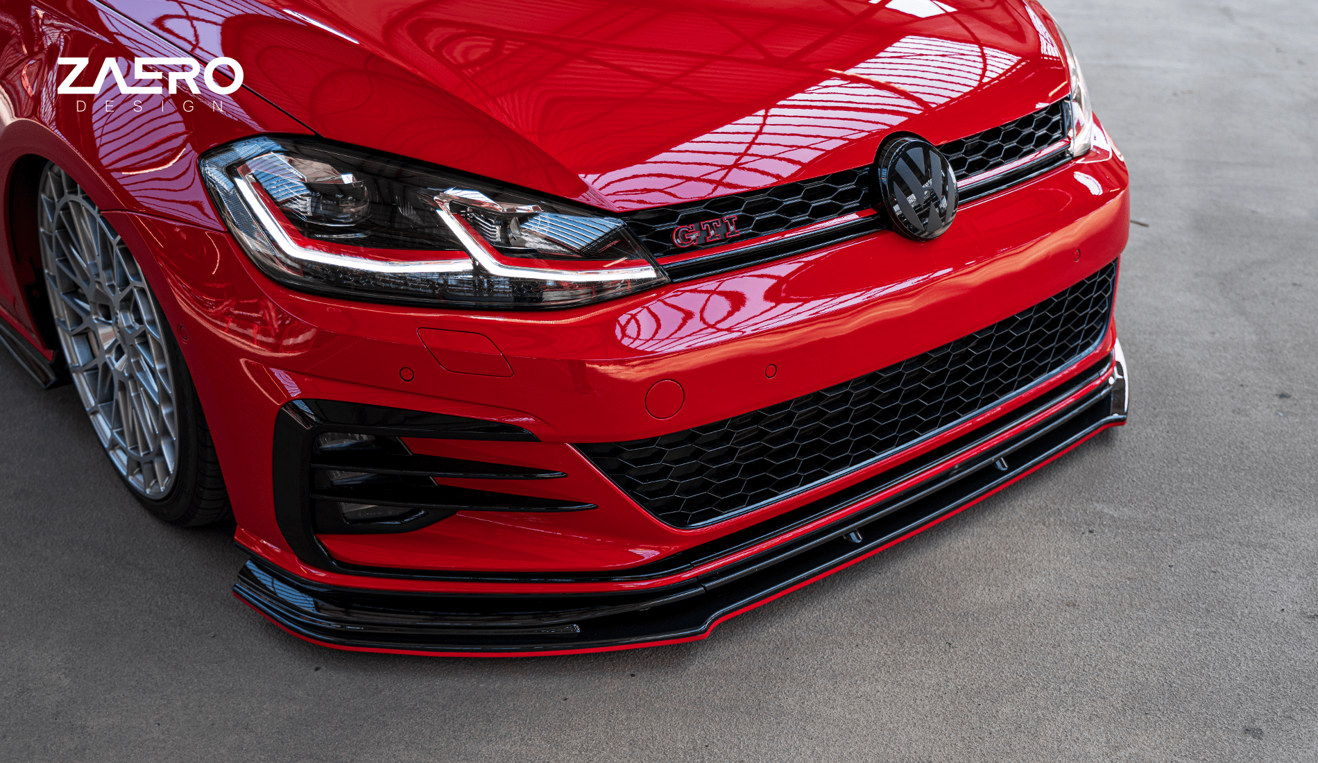 Zaero Design Evo-1 Frontspoiler für VW Golf 7 GTI TCR (Facelift)
